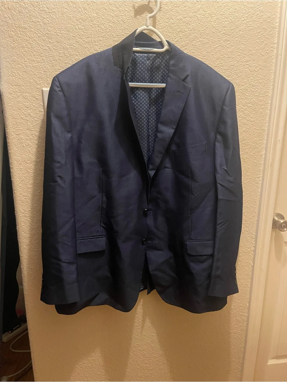 Lauren Ralph Lauren Deep Navy Two-Button Men's Blazer